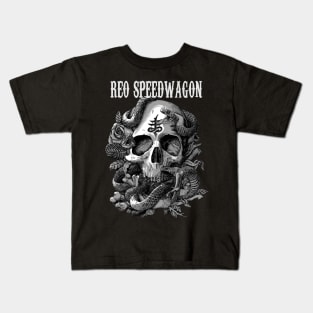 REO SPEEDWAGON BAND MERCHANDISE Kids T-Shirt